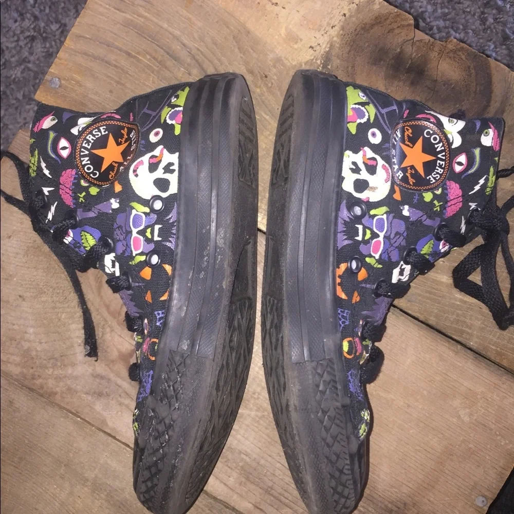 Converse All Star Halloween Skull & Clown high top Sneakers